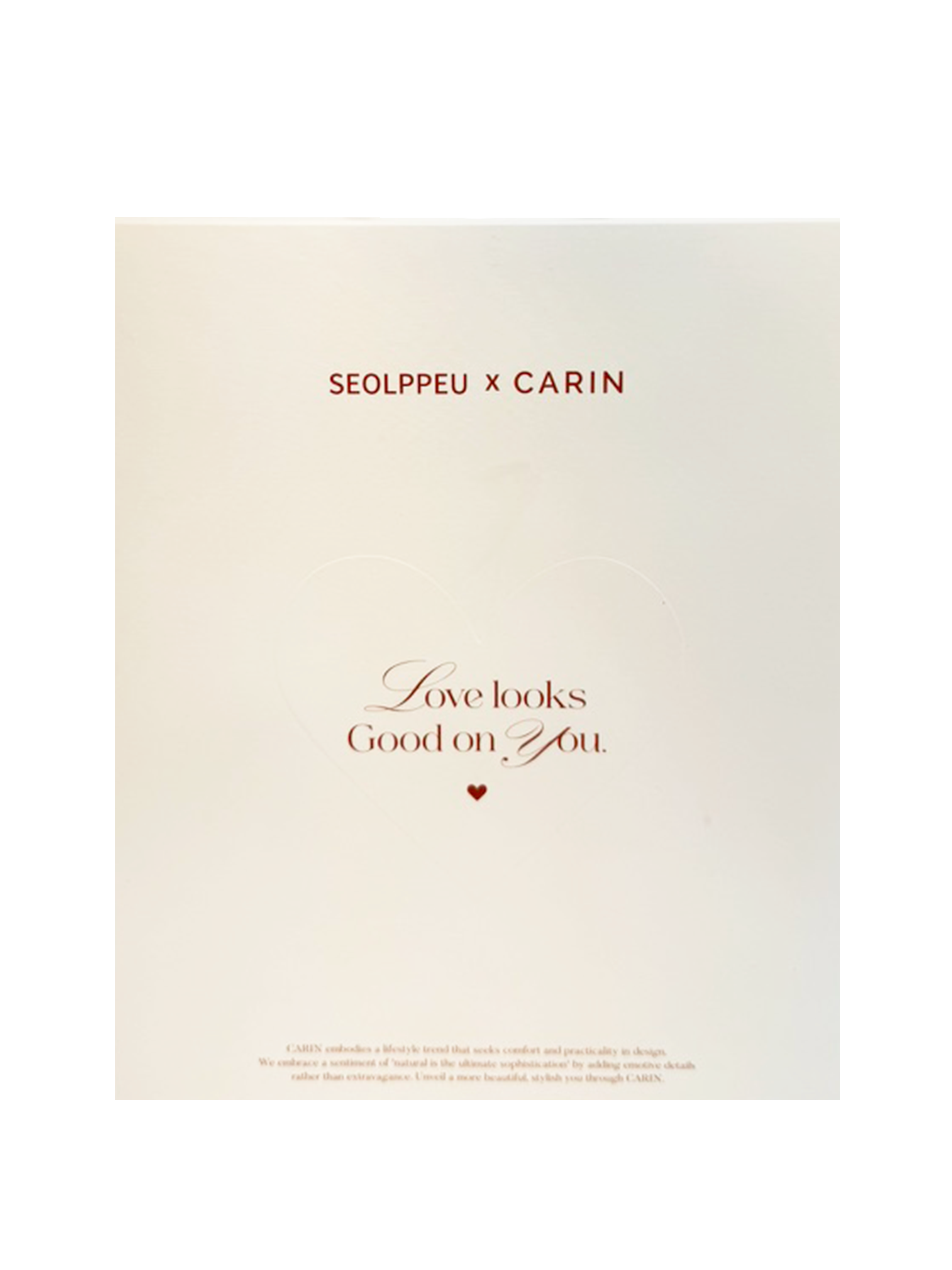SEOLPPEU x CARIN